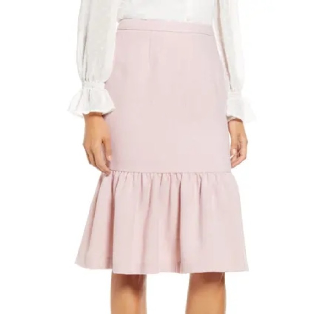 Rachel parcel herringbone skirt